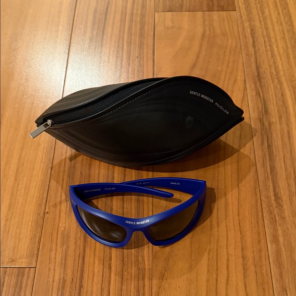 Gentle Monster Bold Blue Sunglasses